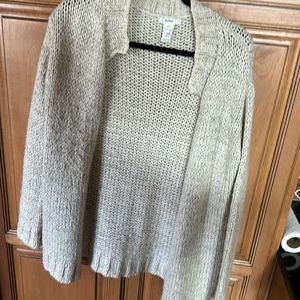 Blarney Knit chunky sweater/cardigan.  Cream. Great condition.  Acrylic/wool